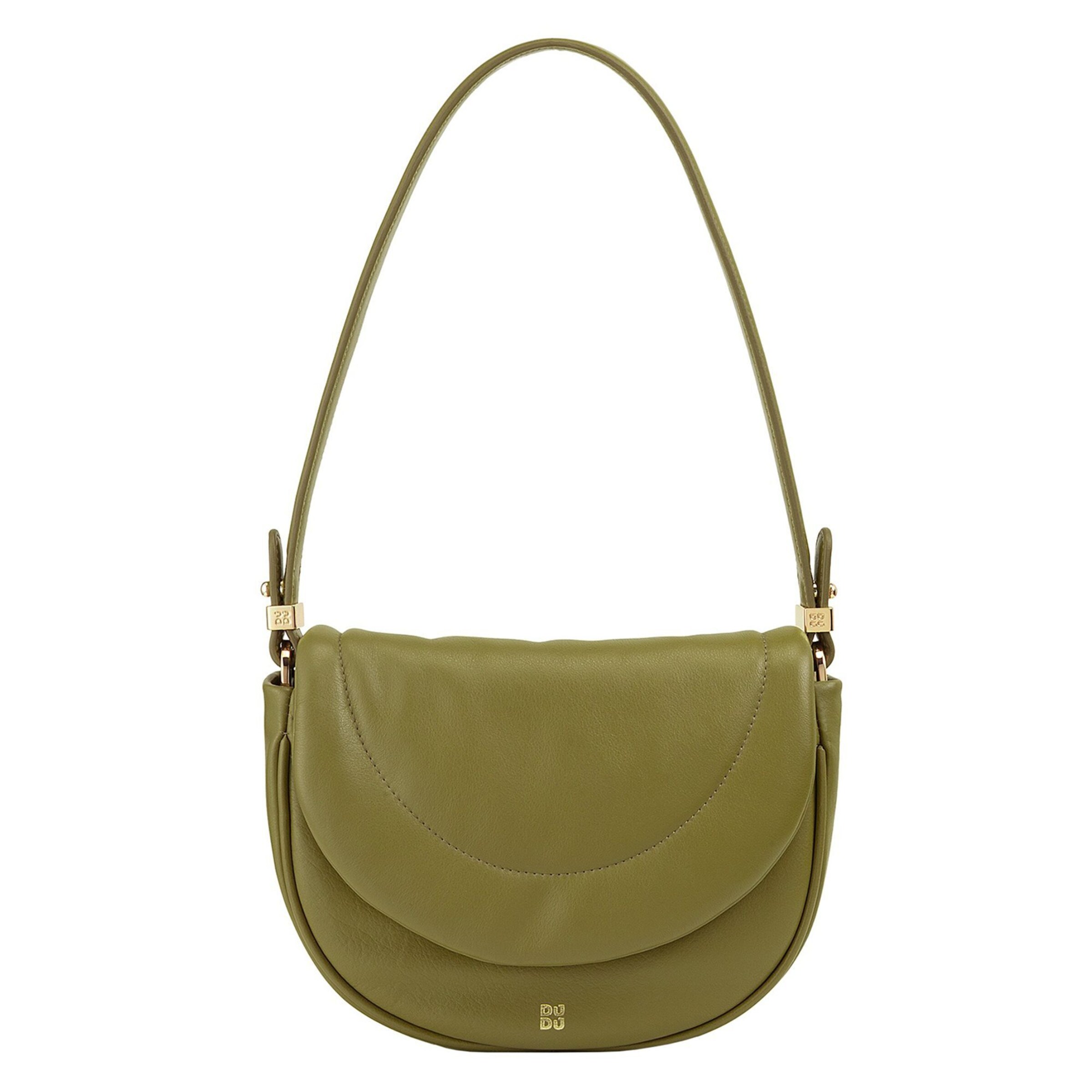 Borsa a spalla 'Panarea' di DuDu in verde: frontale