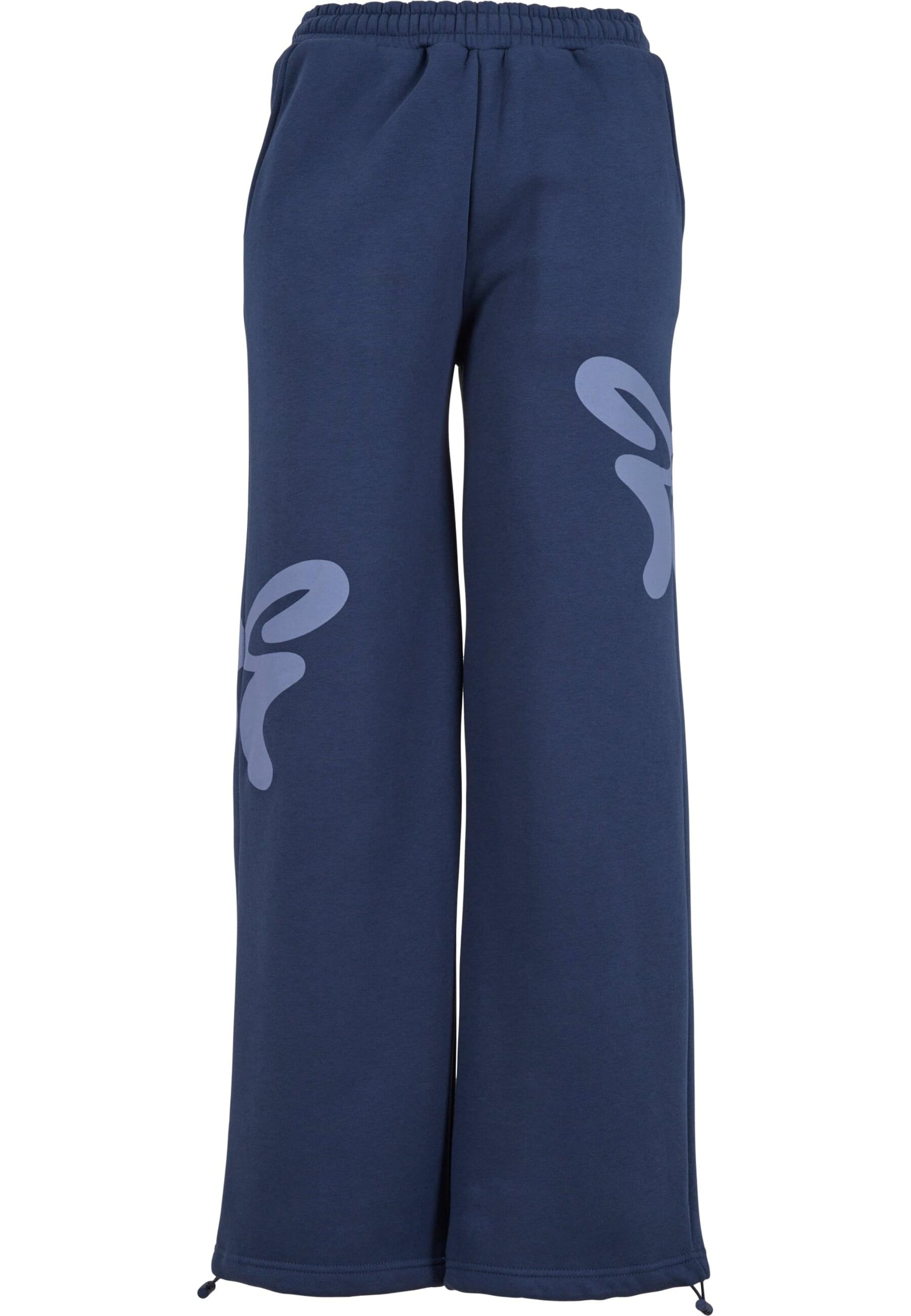 Felicious Свободный крой Штаны в Синий: спереди