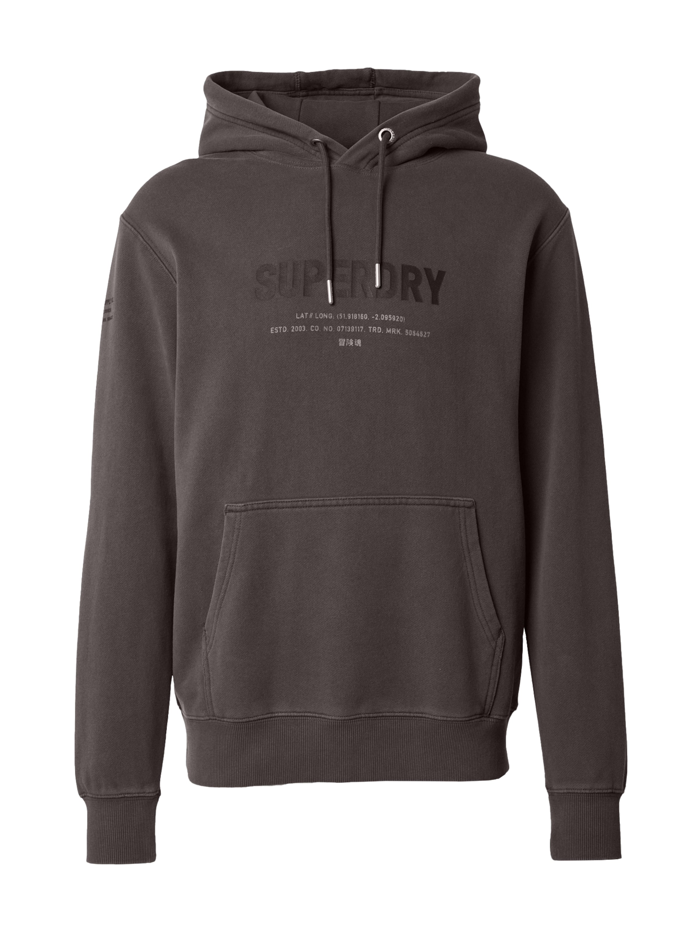 Superdry Mikina - Sivá: predná strana