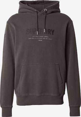 Superdry Sweatshirt in Grey: front