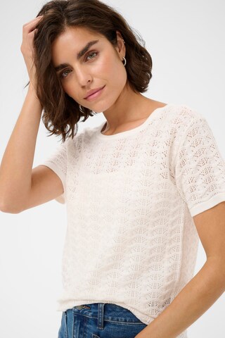 Kaffe Pullover 'Dolly' in Weiß