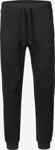 Effilé Pantalon Karl Lagerfeld en noir : devant