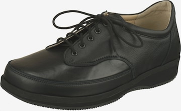 Natural Feet Lace-Up Shoes 'Paris XL' in Black: front