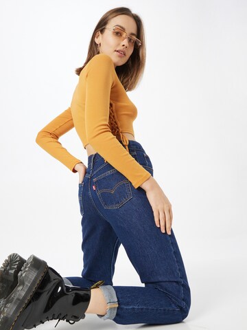 LEVI'S ®Tapered Traperice '80s Mom Jean' - plava boja