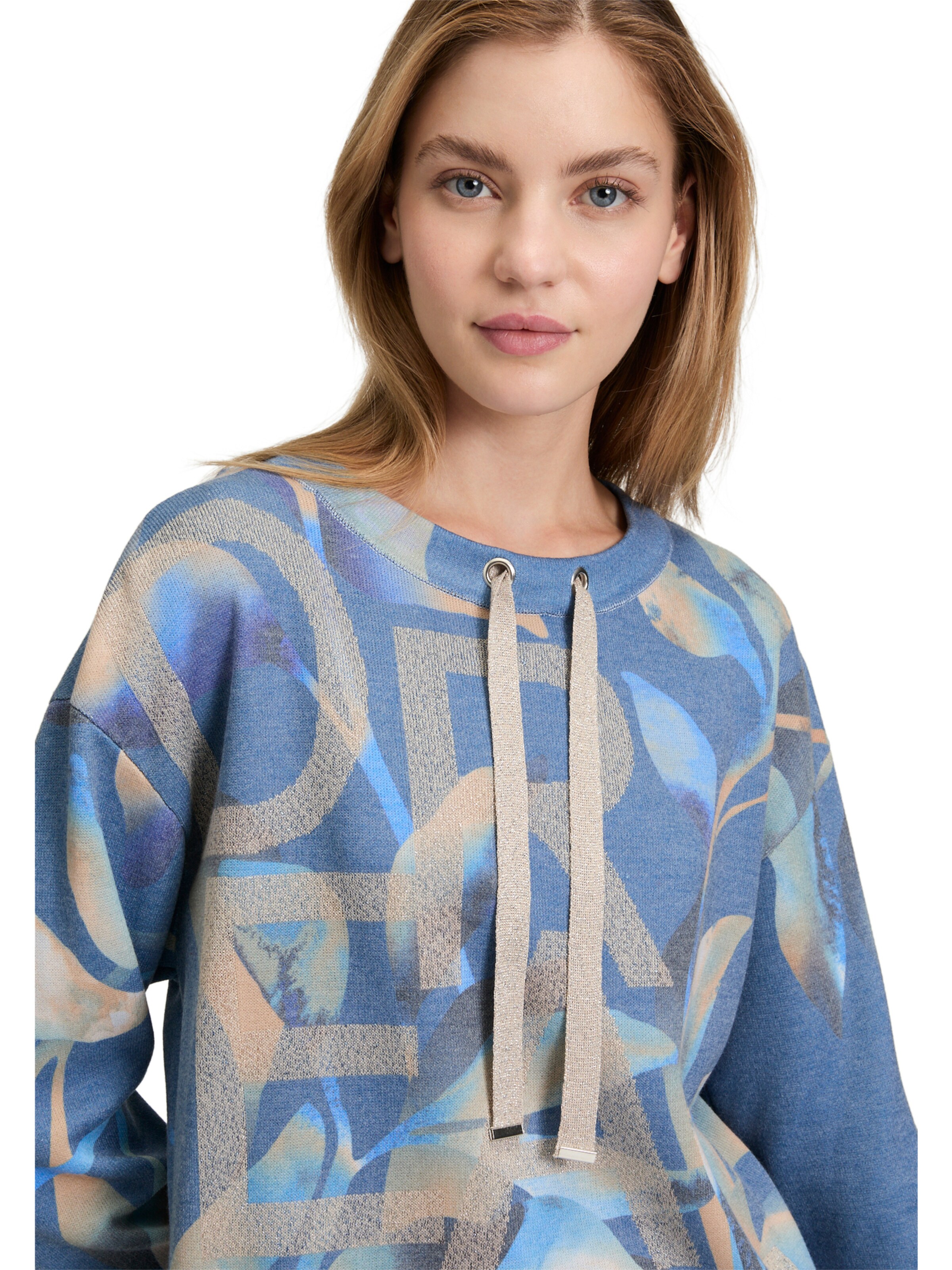 Sweat-shirt Betty Barclay en bleu