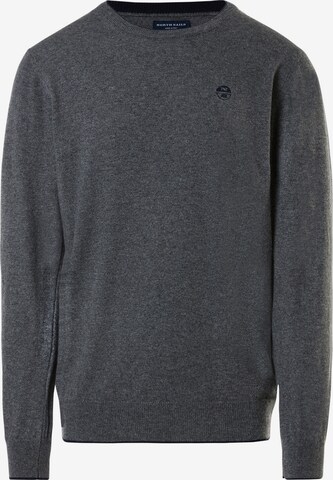 North Sails Sweater in Grey: front