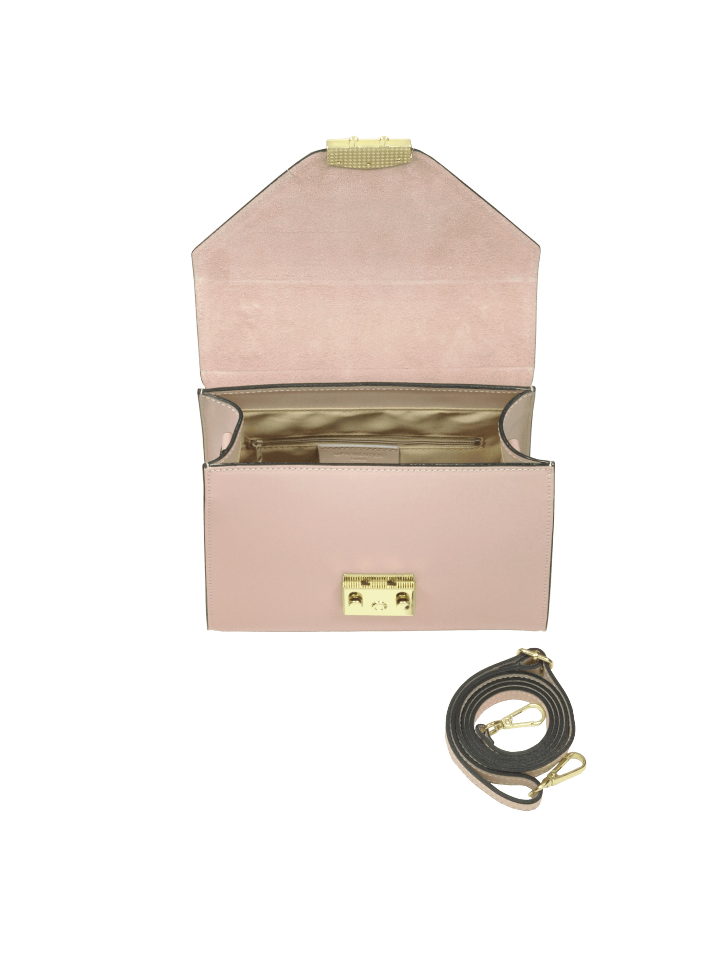 LeParmentier Handtas 'Peggy' in Beige