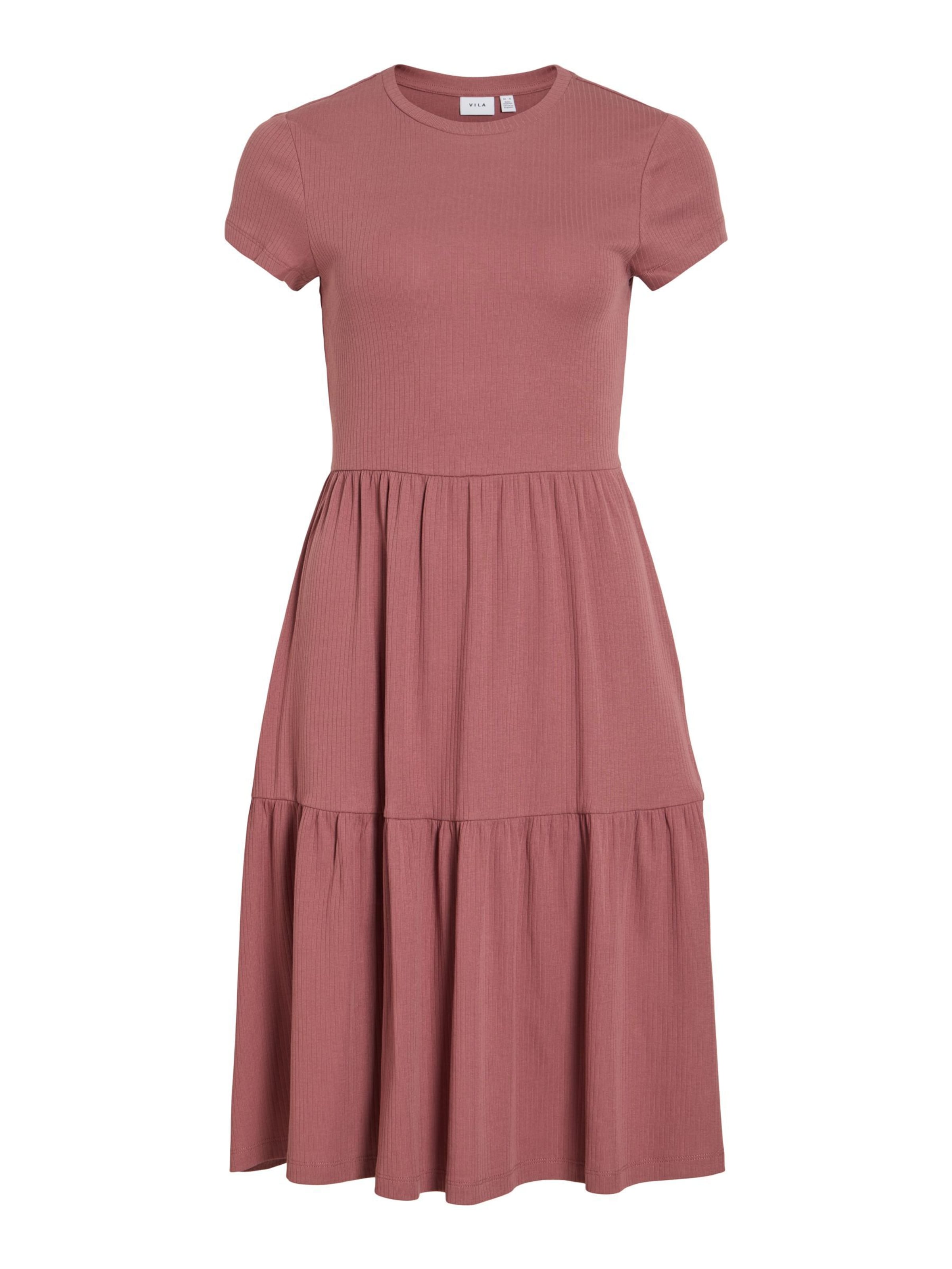 VILA Kleid 'VIHollie' in Pink: Vorderseite