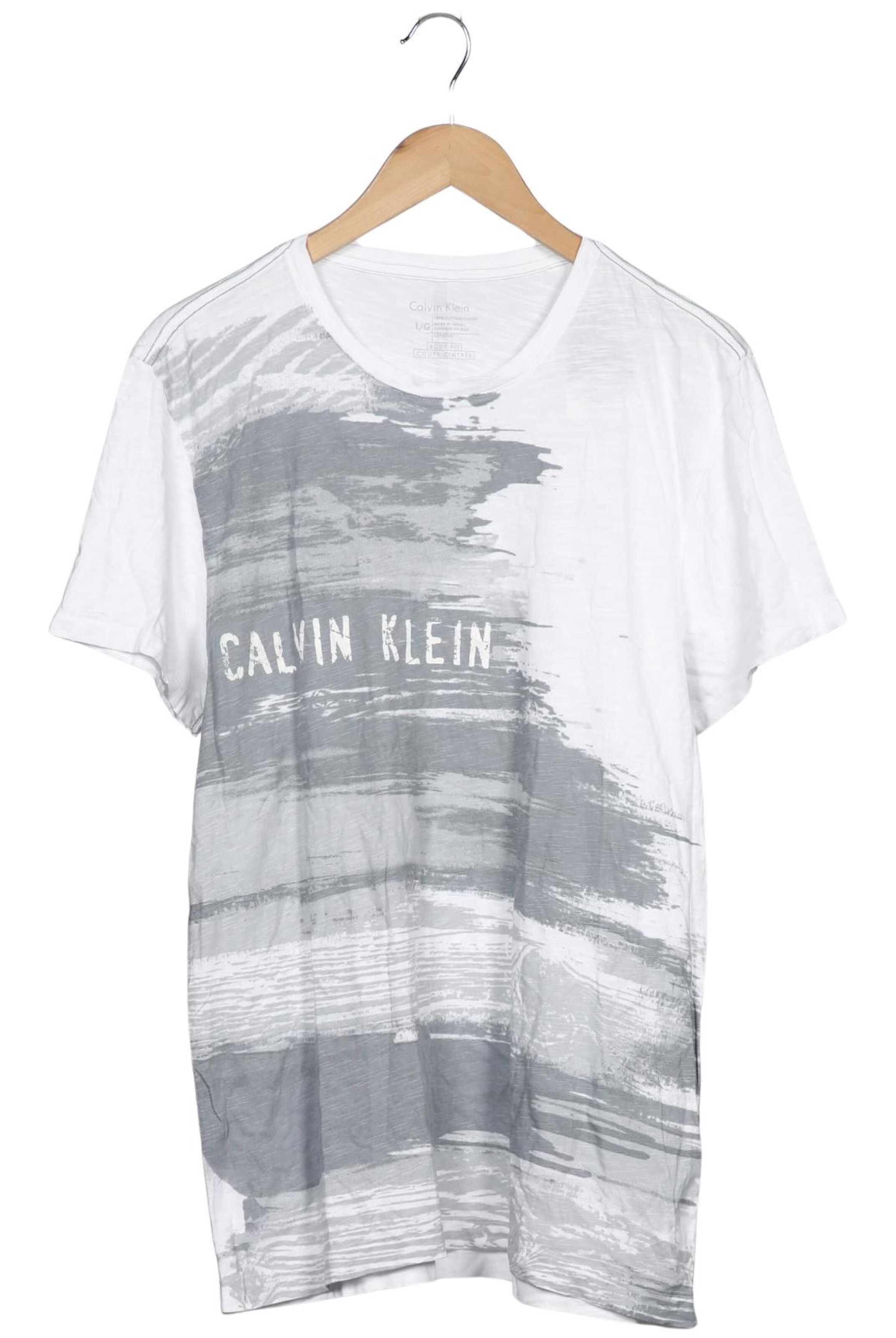 Calvin Klein Shirt in L in White: front