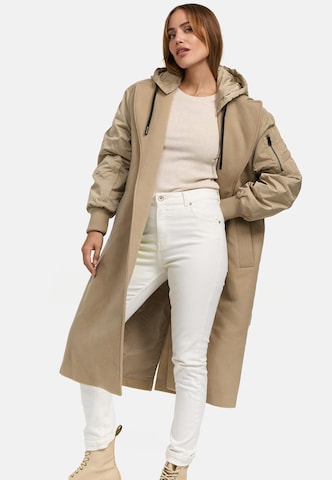 Manteau mi-saison 'Tjadee 16' MARIKOO en beige