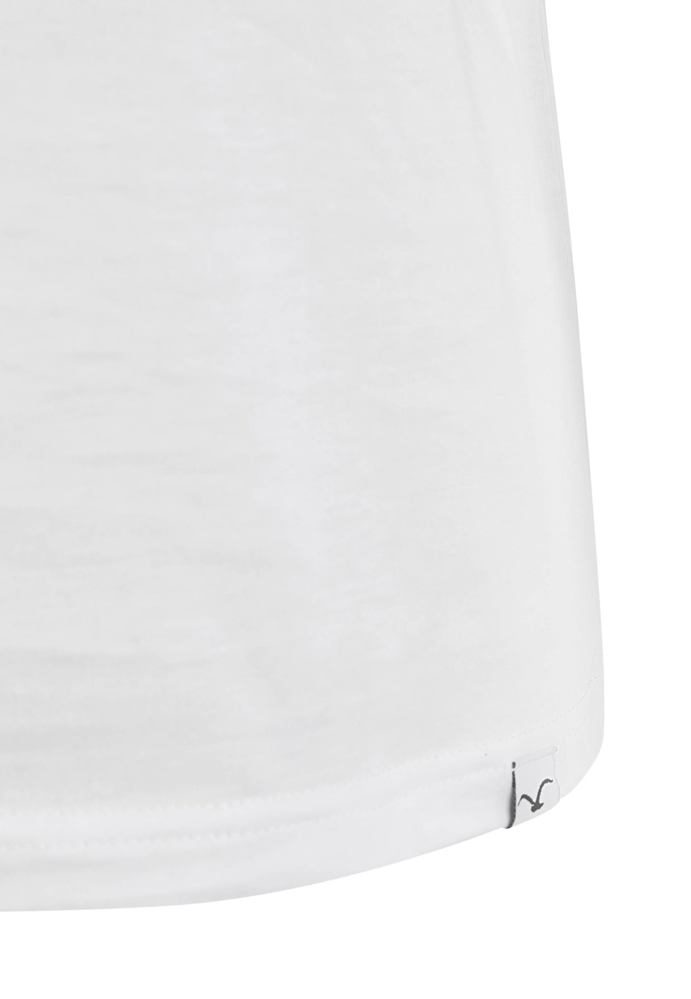 Cleptomanicx T-Shirt 'Basic Tee Ligull' in Weiß