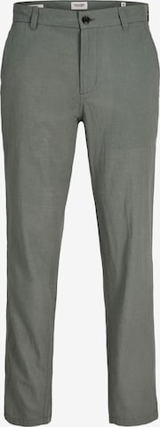JACK & JONES Tapered Chino trousers 'JPSTAce JJSummer' in Green: front