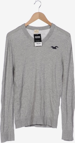 HOLLISTER Sweater & Cardigan in XL in Grey: front