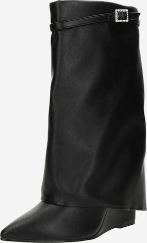 STEVE MADDEN Saappaat 'Shocker' värissä musta: etupuoli