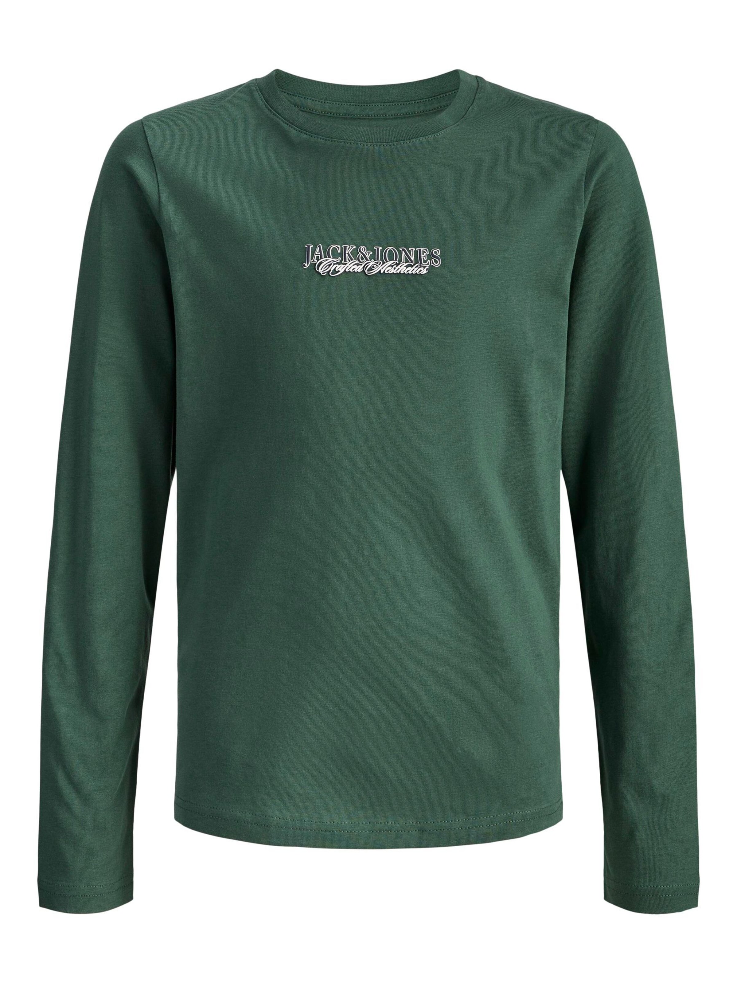 Jack & Jones Junior Shirt in Green: front