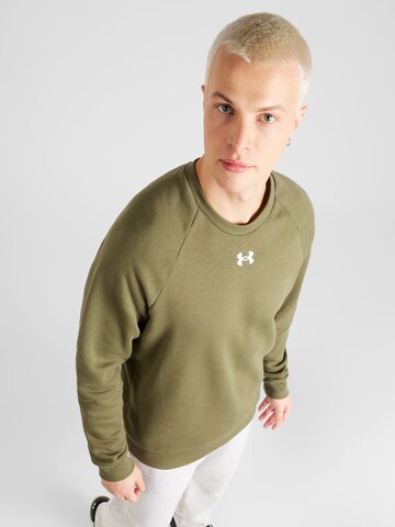 UNDER ARMOUR - Sweatshirt de desporto 'Rival' em verde