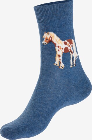 Chaussettes H.I.S en bleu