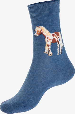 Chaussettes H.I.S en bleu