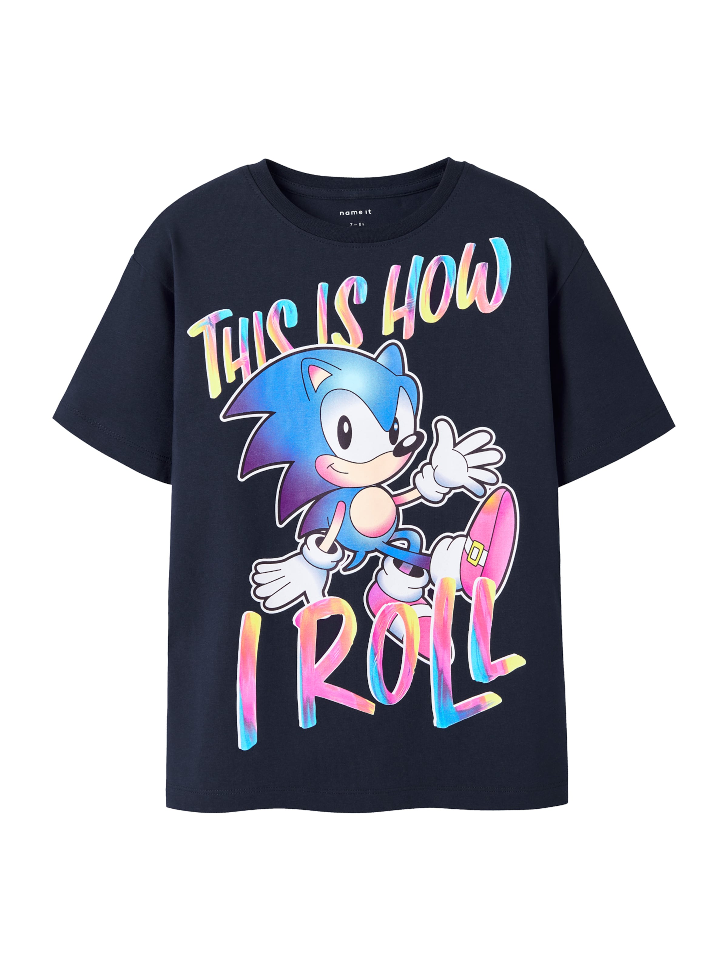 NAME IT Tričko 'NKMDarius Sonic' – modrá: přední strana