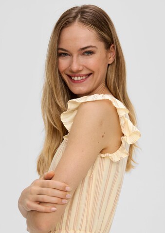 Robe s.Oliver en jaune
