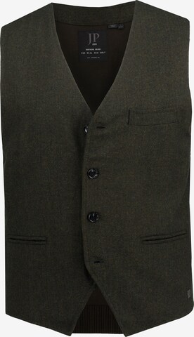 JP1880 Gilet in Groen: voorkant