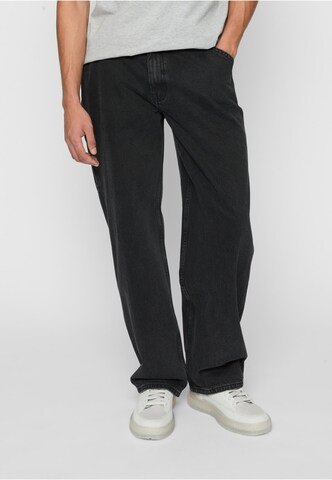 Loosefit Jeans cargo 'Kiran' di 2Y Premium in nero: frontale