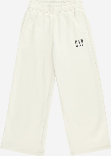 GAP Trousers in Cream / Black, Item view