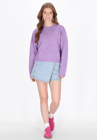 Pull-over oversize MYMO en violet
