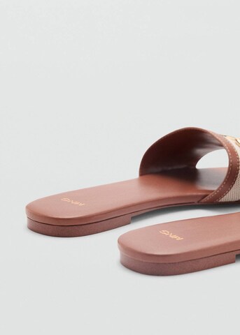 MANGO Mules 'Horse1' in Brown