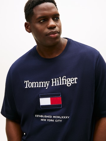 Tommy Hilfiger Big & Tall T-Shirt in Blau