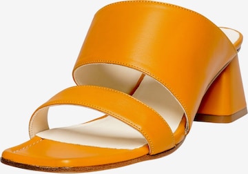 Henry Stevens Mules 'Harper DRS50' in Orange: front