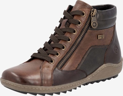 REMONTE Schnürstiefel in braun / dunkelbraun, Produktansicht