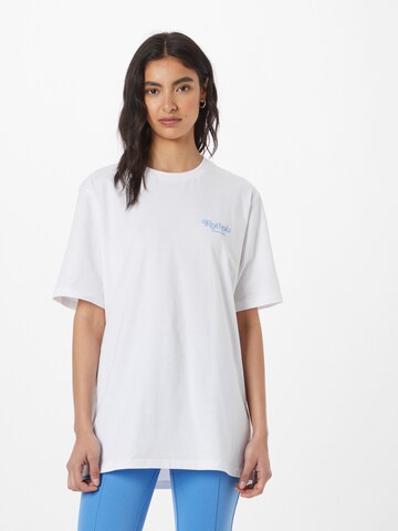 T-shirt Rotholz en blanc : devant