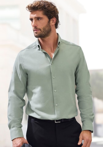 Coupe regular Chemise H.I.S en vert
