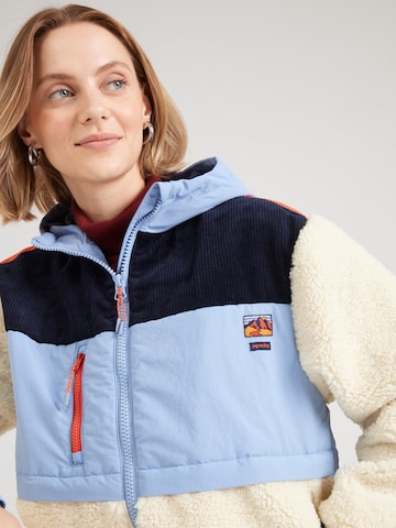 Superdry Fleece jas in Beige