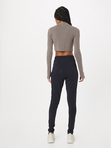 Kaffe - Skinny Pantalón plisado 'Jillian' en azul