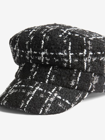 Berretto 'Baker Boy' di self. in nero