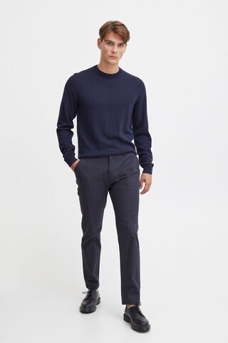 Casual Friday Slimfit Chino 'viggo' in Blauw: voorkant