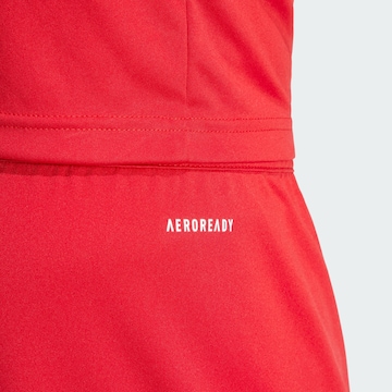 ADIDAS PERFORMANCE Regular Workout Pants 'Fortore 23' in Red