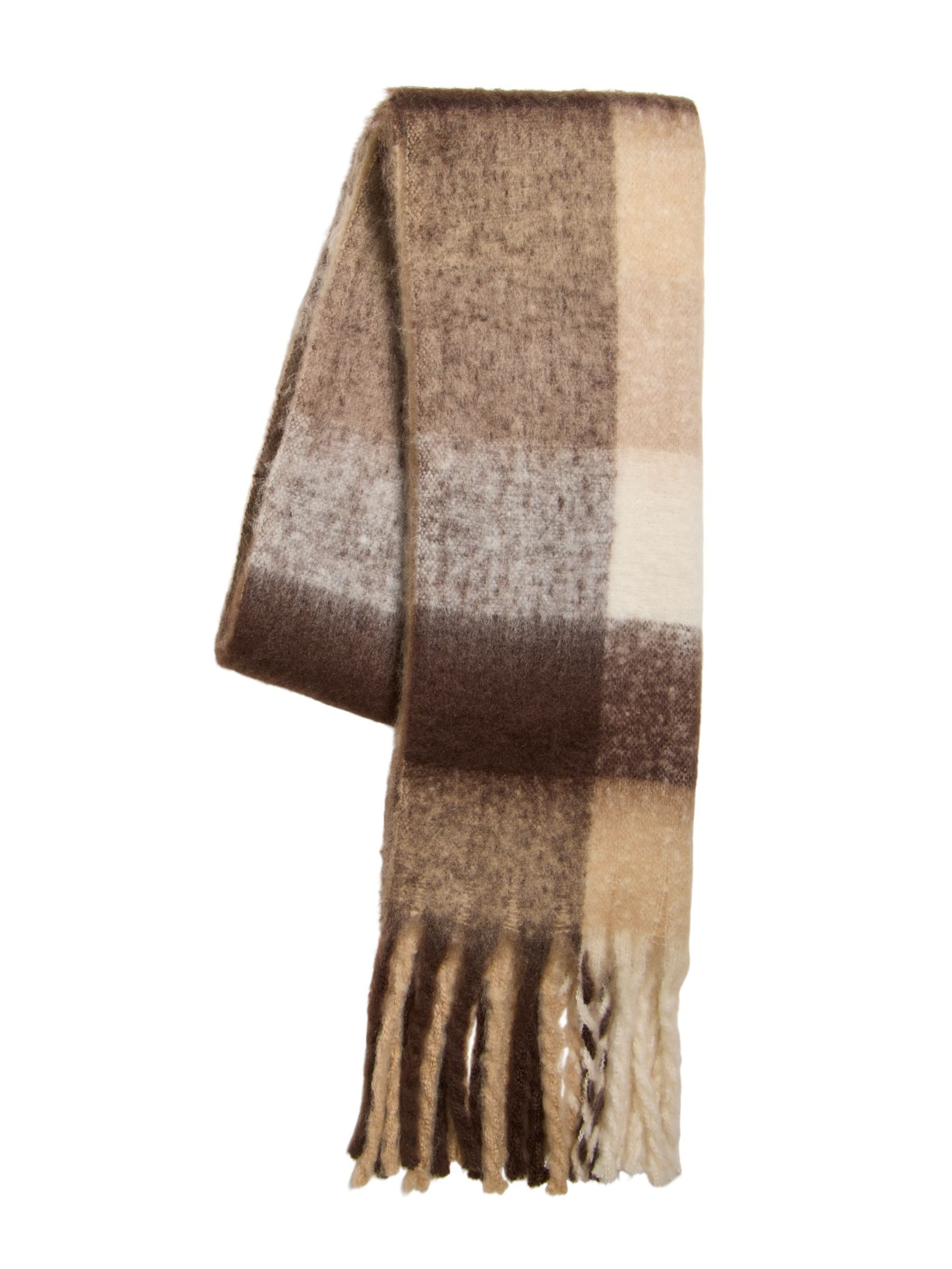 VILA - Chal 'VIFABLA' en beige: frente