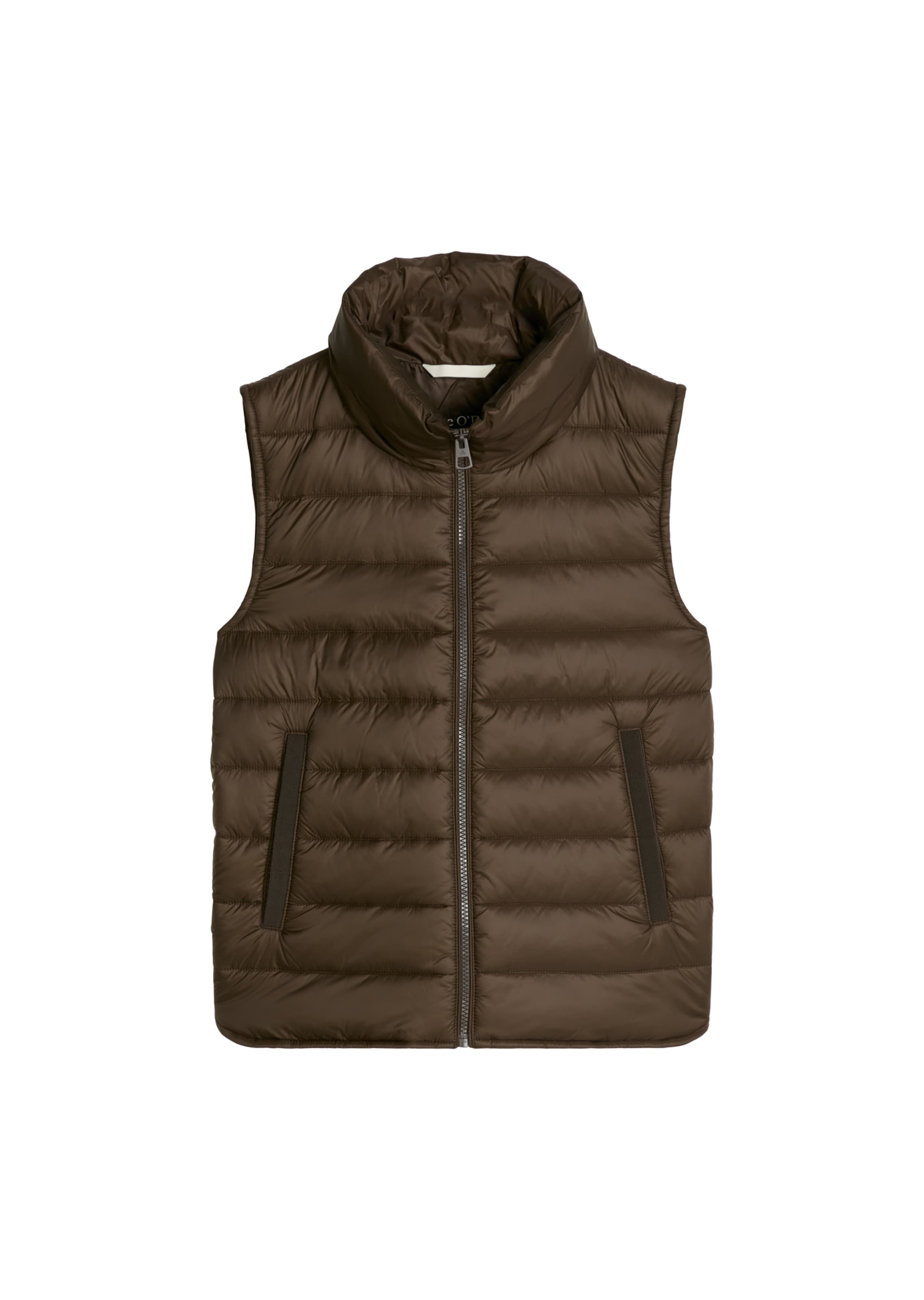 Marc O'Polo Vest in Brown: front