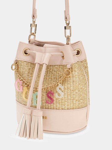 GUESS Schultertasche in Pink