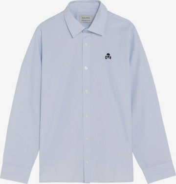Coupe regular Chemise Scalpers en bleu : devant