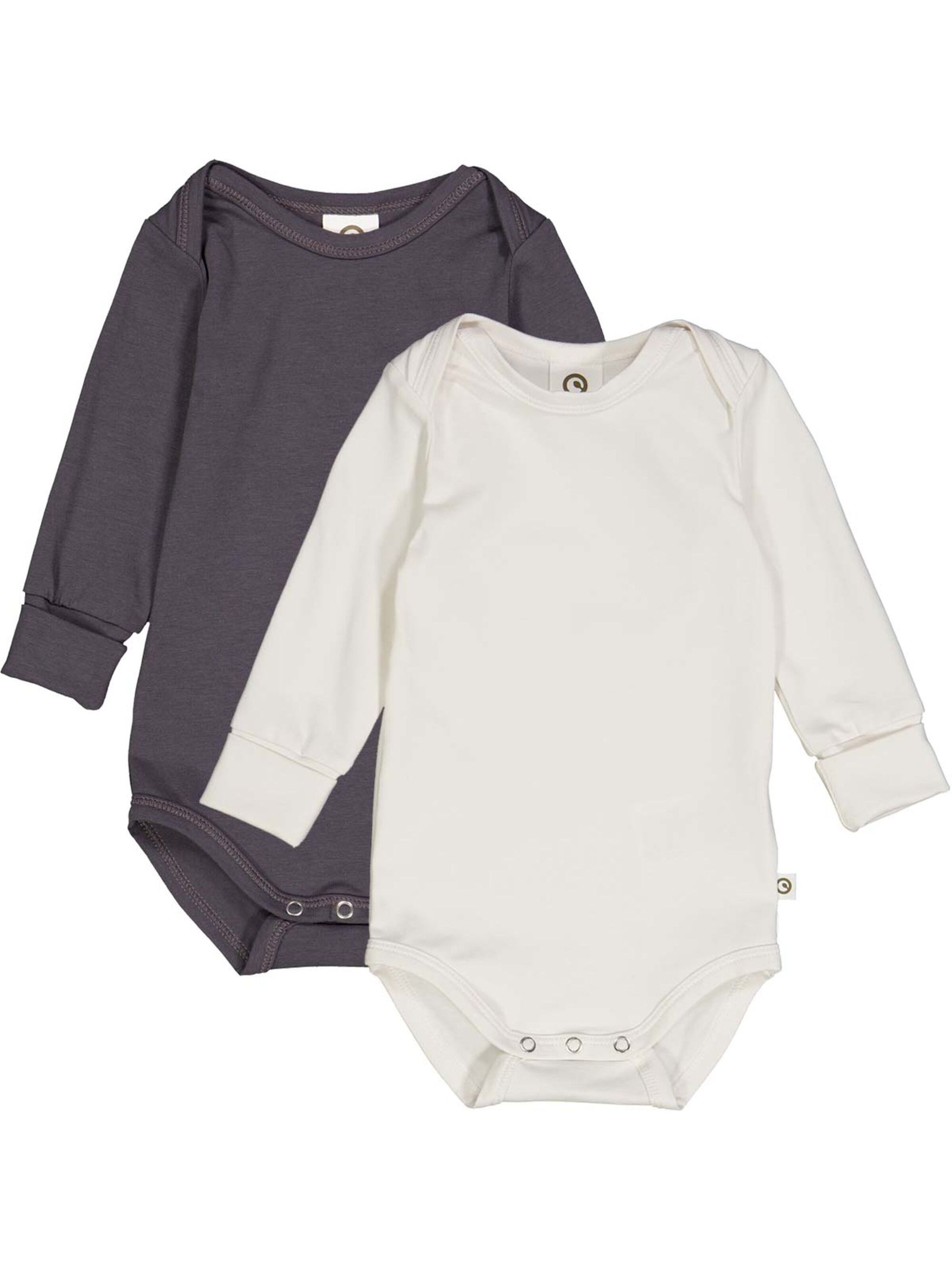 Tutina / body per bambino di Müsli by GREEN COTTON in lilla: frontale