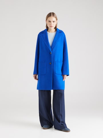 COMMA Between-Seasons Coat in Blue: front