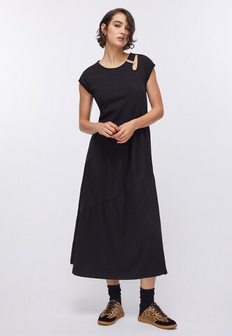 Liu Jo - Vestido en negro: frente