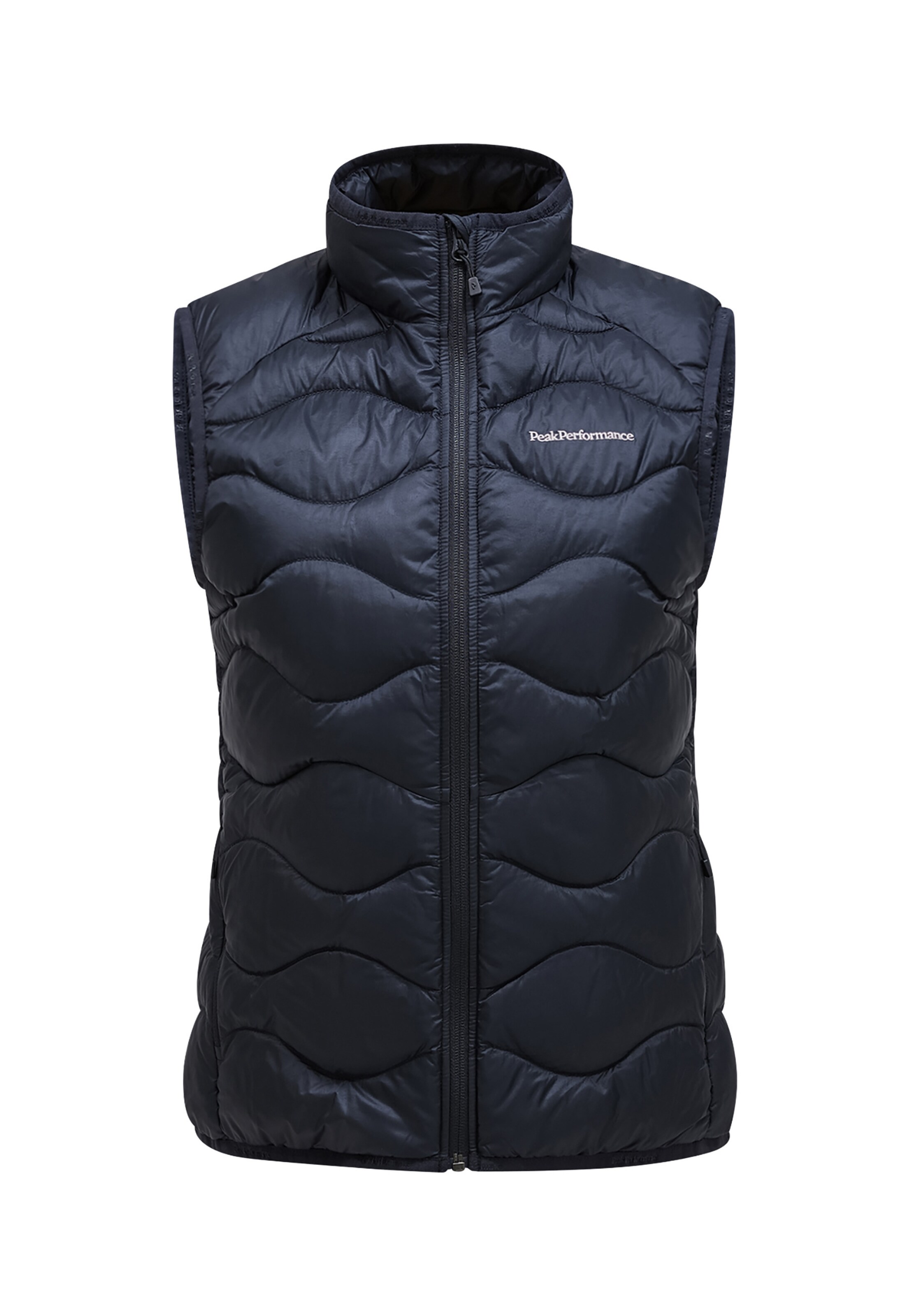 PEAK PERFORMANCE Steppweste 'Helium' in Schwarz: Vorderseite