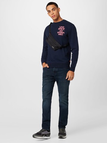 SCOTCH & SODA Sweatshirt in Blauw