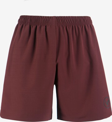 Virtus Regular Workout Pants 'SPIER' in Red: front