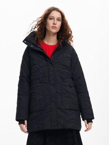 Desigual Übergangsjacke in Schwarz: Vorderseite
